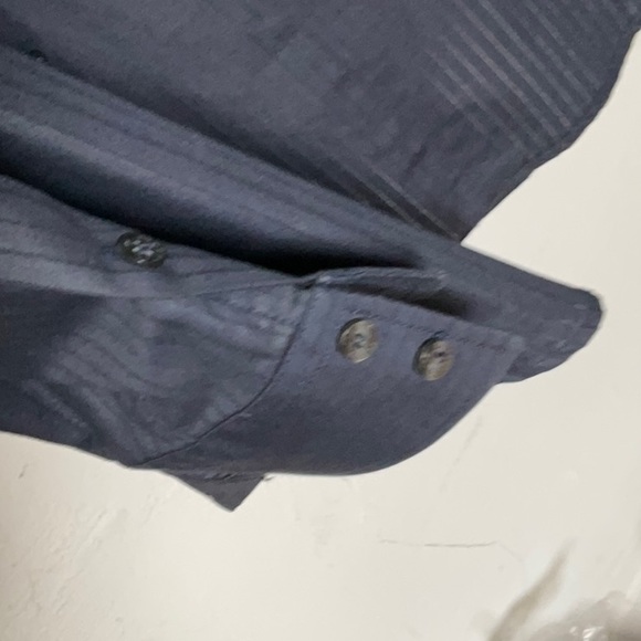 Dolce & Gabbana long sleeve button down Dark Blue Slim - M 48 - Picture 4 of 6